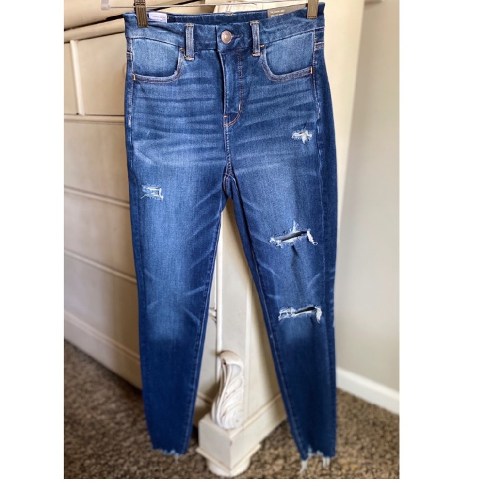 american eagle curvy hi-rise jegging.